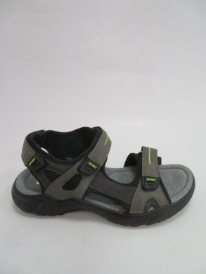 Sandały Męskie Sportowe (41-46) 9AA2011 GREY/GREEN
