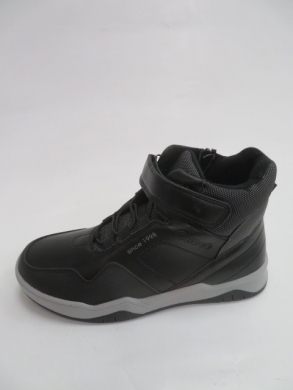 Botki chłopięce jesienne (31-36) P535 BLACK