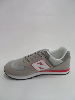 Buty sportowe męskie (40-45) AB670 GREY/RED