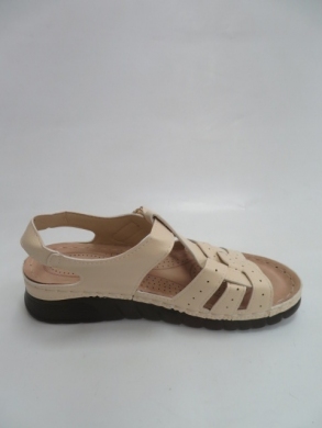 Sandały damskie na koturnie (37-42) 808 BEIGE