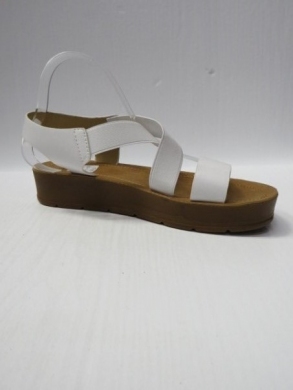 Sandały damskie na płaskim (36-41) E3102 WHITE