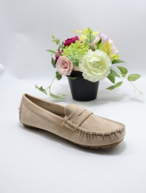 Mokasyny damskie na płaskim (36-41) HJJ-03 BEIGE