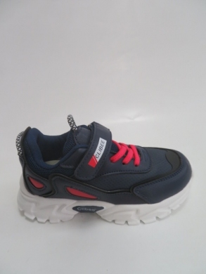 Buty sportowe dziewczęce (27-32) E87 DBLUE/RED