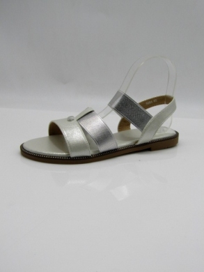 Sandały damskie na płaskim (36-41) 5064 SILVER