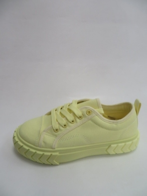 Trampki damskie na płaskim (36-41) UB02 YELLOW