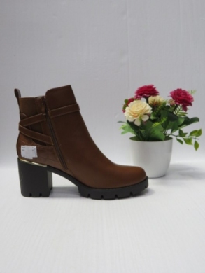 Botki damskie ocieplane na obcasie (36-41) 888-73 CAMEL