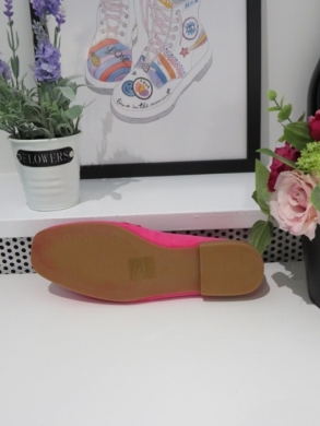 Mokasyny damskie na płaskim (36-41) 7139 FUCHSIA