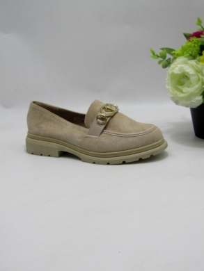 Mokasyny damskie na płaskim (36-41) XJK-15 BEIGE