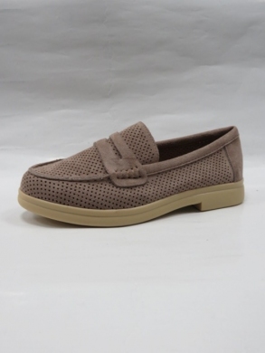Mokasyny damskie na płaskim (36-41) AA113 KHAKI