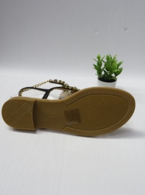 Sandały damskie na płaskim (36-41) TZ141 BLACK