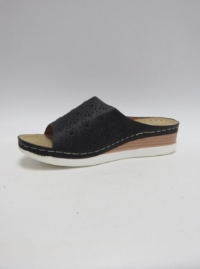 Klapki damskie na koturnie (36-41) N21-696 BLACK