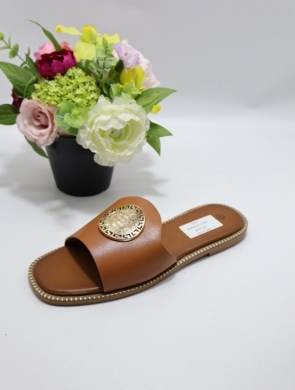 Klapki damskie na płaskim (36-41) GH5162-3 CAMEL