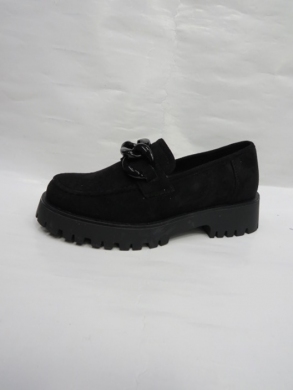 Mokasyny damskie na płaskim (36-41) DE1130S BLACK