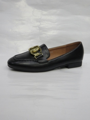 Mokasyny damskie na płaskim (36-41) W-232 BLACK