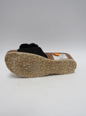 Klapki damskie na koturnie (36-41) SM302 BLACK