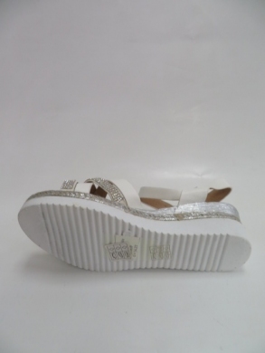 Sandały damskie na koturnie (36-41) AJX-319 WHITE