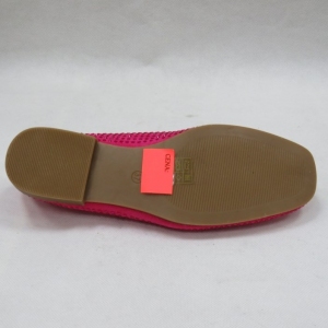 Mokasyny damskie na płaskim (36-41) 3670 FUSHIA