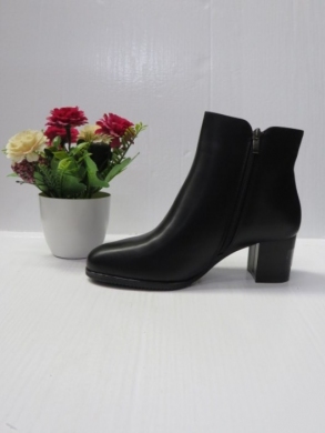Botki damskie ocieplane na obcasie (36-41) X3705 BLACK