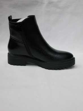 Botki damskie na płaskim (36-41) A697 BLACK