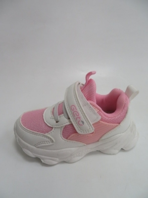 Buty sportowe dziewczęce (20-25) F761 WHITE/PINK