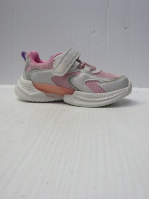 Buty sportowe dziewczęce (26-31) EB251 WHITE/PINK