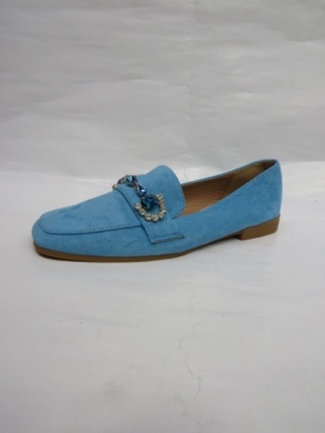 Mokasyny damskie na płaskim (36-41) H8-257 BLUE