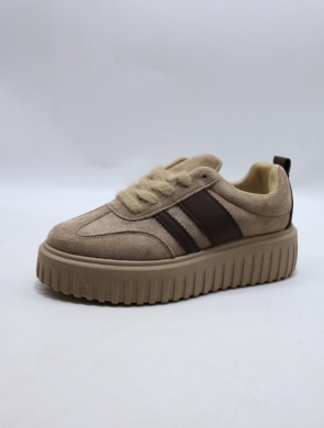 Buty sportowe damskie na płaskim (36-41) A3013 KHAKI