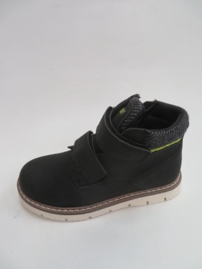 Botki chłopięce jesienne (28-33) P801 BLACK