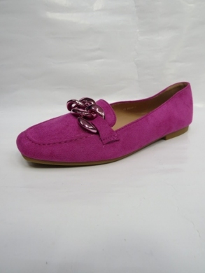Mokasyny damskie na płaskim (36-41) L-15 FUXIA