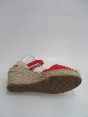 Sandały damskie na koturnie (36-41) Q737 RED