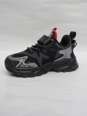 Buty sportowe chłopięce (26-31) L210A BLACK/RED
