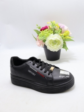 Buty sportowe damskie na płaskim (36-41) XBC-105 ALLBLACK