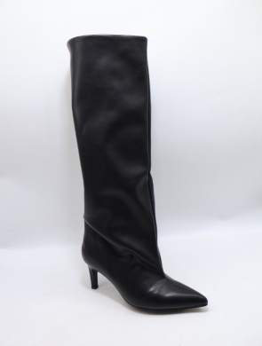 Kozaki damskie na szpilce (36-41) C-370 BLACK