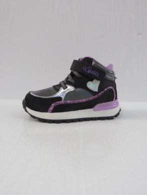 Botki dziewczęce (21-26) H293A BLACK/PURPLE