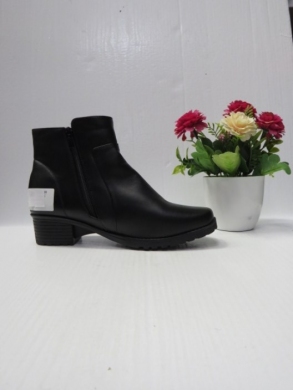 Botki damskie ocieplane na obcasie (37-42 AT3011 BLACK