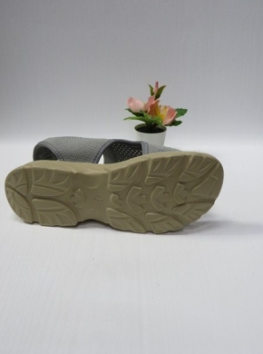 Sandały damskie na koturnie (39-43) DX8127 GREY