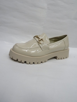 Mokasyny damskie na płaskim (36-41) DE951M BEIGE