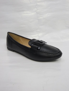 Mokasyny damskie na płaskim (36-41) 88-2 BLACK