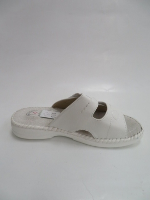 Klapki damskie na płaskim (36-41) 007 WHITE