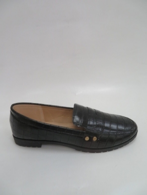 Półbuty damskie na płaskim (36-41) 2006 BLACK