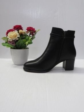Botki damskie ocieplane na obcasie (36-41) X3708 BLACK