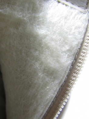 Botki damskie ocieplane na obcasie (36-41) FR713 BEIGE