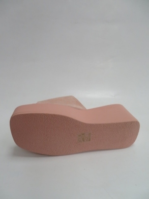 Sandały damskie na koturnie (36-41) 9008 PINK