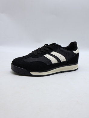 Buty sportowe damskie na płaskim (36-41) R93 BLACK