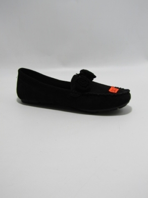 Mokasyny damskie na płaskim (36-41) 0582 BLACK