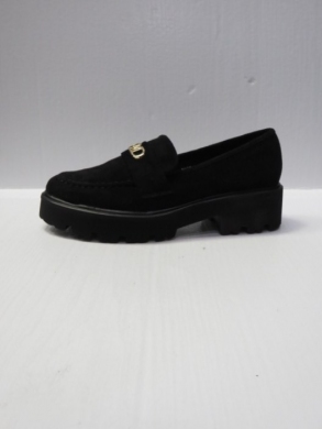 Mokasyny damskie na koturnie (36-41) A2052-261 BLACK