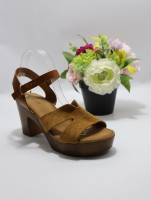 Sandały damskie na obcasie (36-41) YQ 75 CAMEL