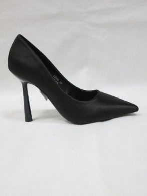 Czółenki damskie na szpilce (36-41) LE098 BLACK