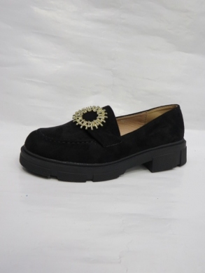 Mokasyny damskie na płaskim (36-41) JH271 BLACK