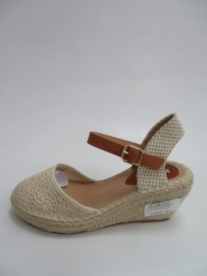 Sandały Damskie na koturnie (36-41) ZZ-13 BEIGE
